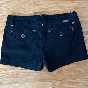 BKE Casuals Black Shorts size 27